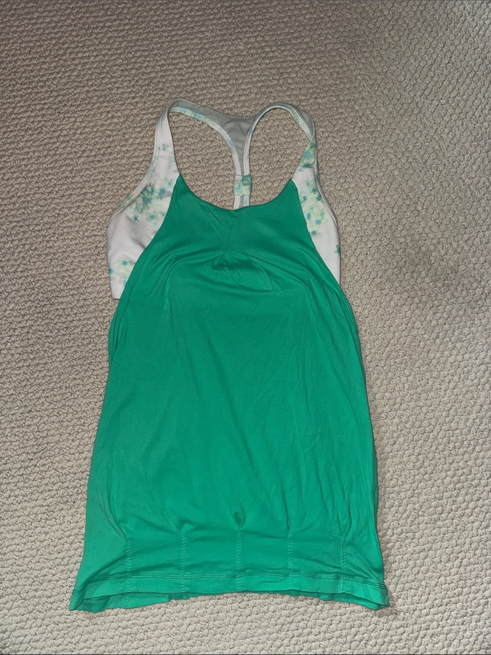 Lululemon—Women’s Green Racerback Tank Top - sz 4